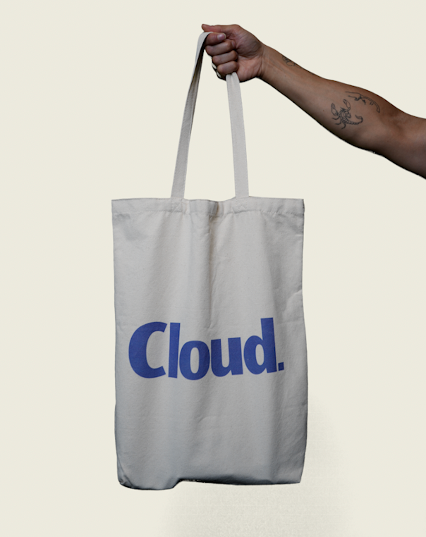 Cloud. Tote Bag